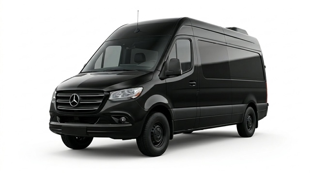 12-14 passenger Mercedes Sprinter limo party bus